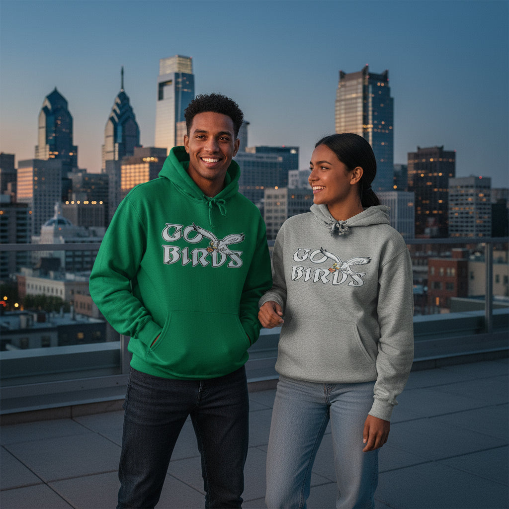 Go Birds Tack Twill Hoody