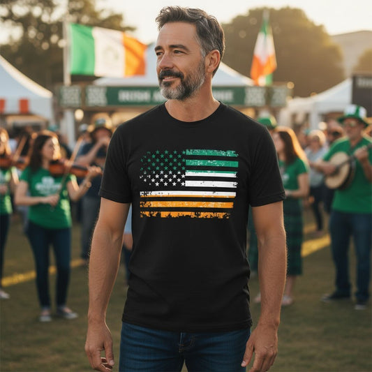 American Ireland Flag Tee