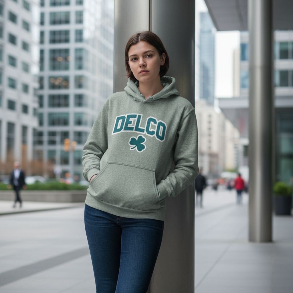 Delco Shamrock Tack Twill Hoody