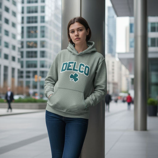 Delco Shamrock Tack Twill Hoody