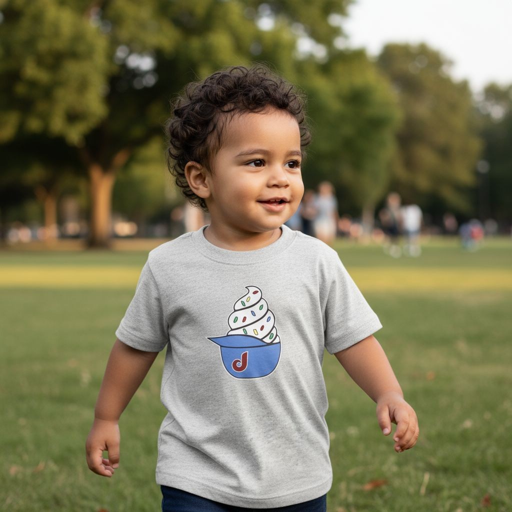 Toddler Ice Cream Helmet Tee