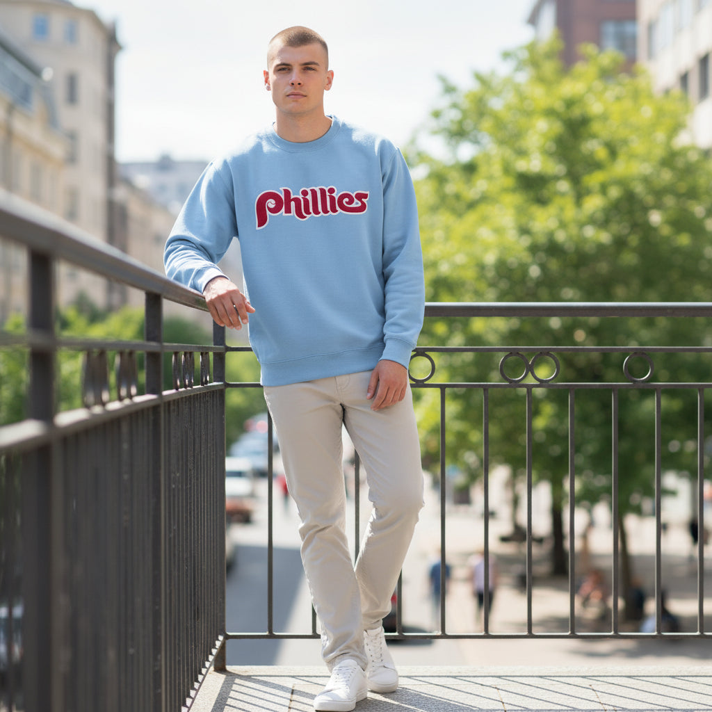 Tack Twill Phillies Crewneck Sweatshirt