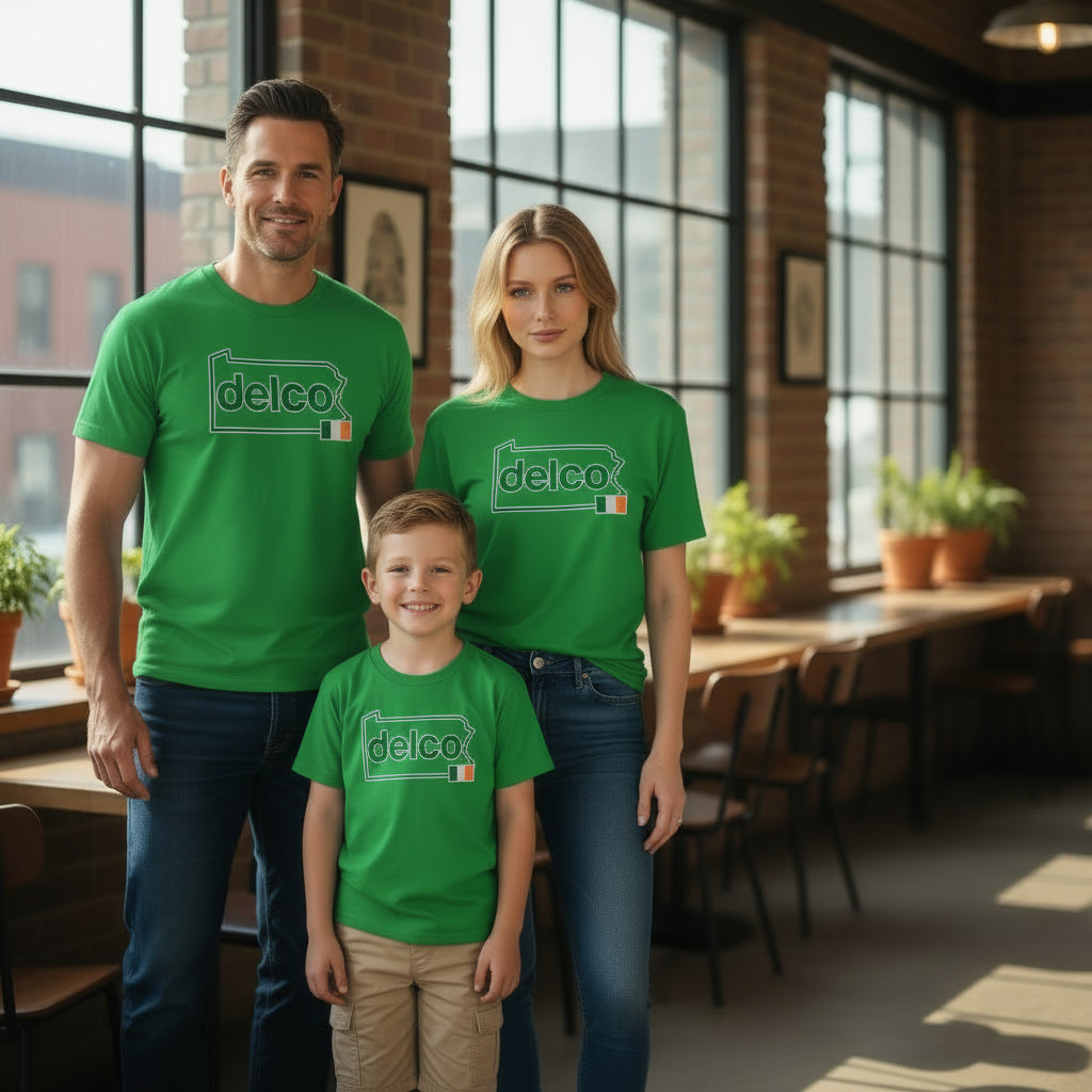 T-Shirt Delco Irish Flag