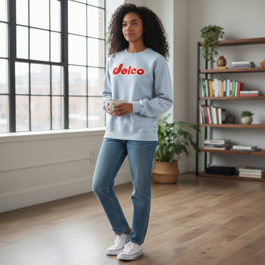 Tack Twill Delco Crewneck Sweatshirt