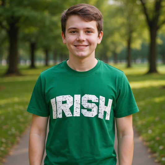 T-Shirt Irish Distressed