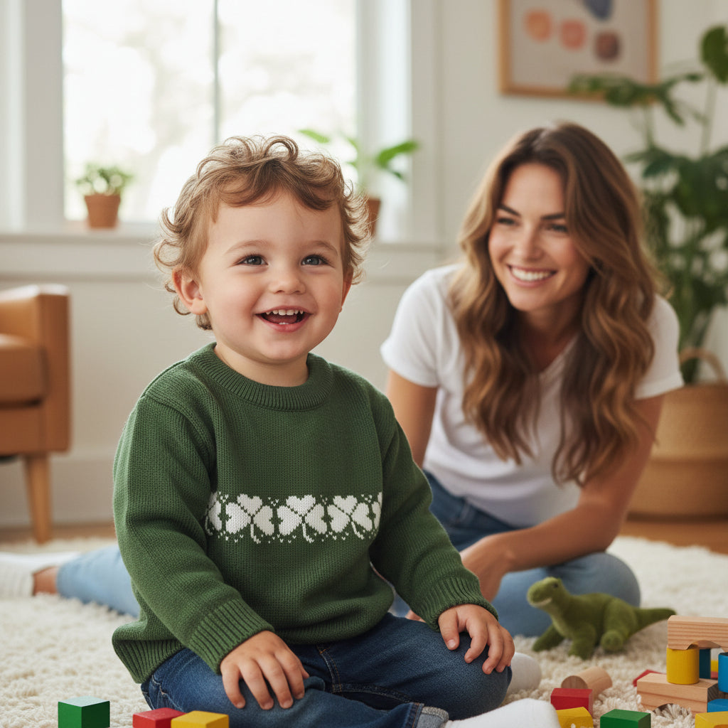 Child Shamrock Sweater